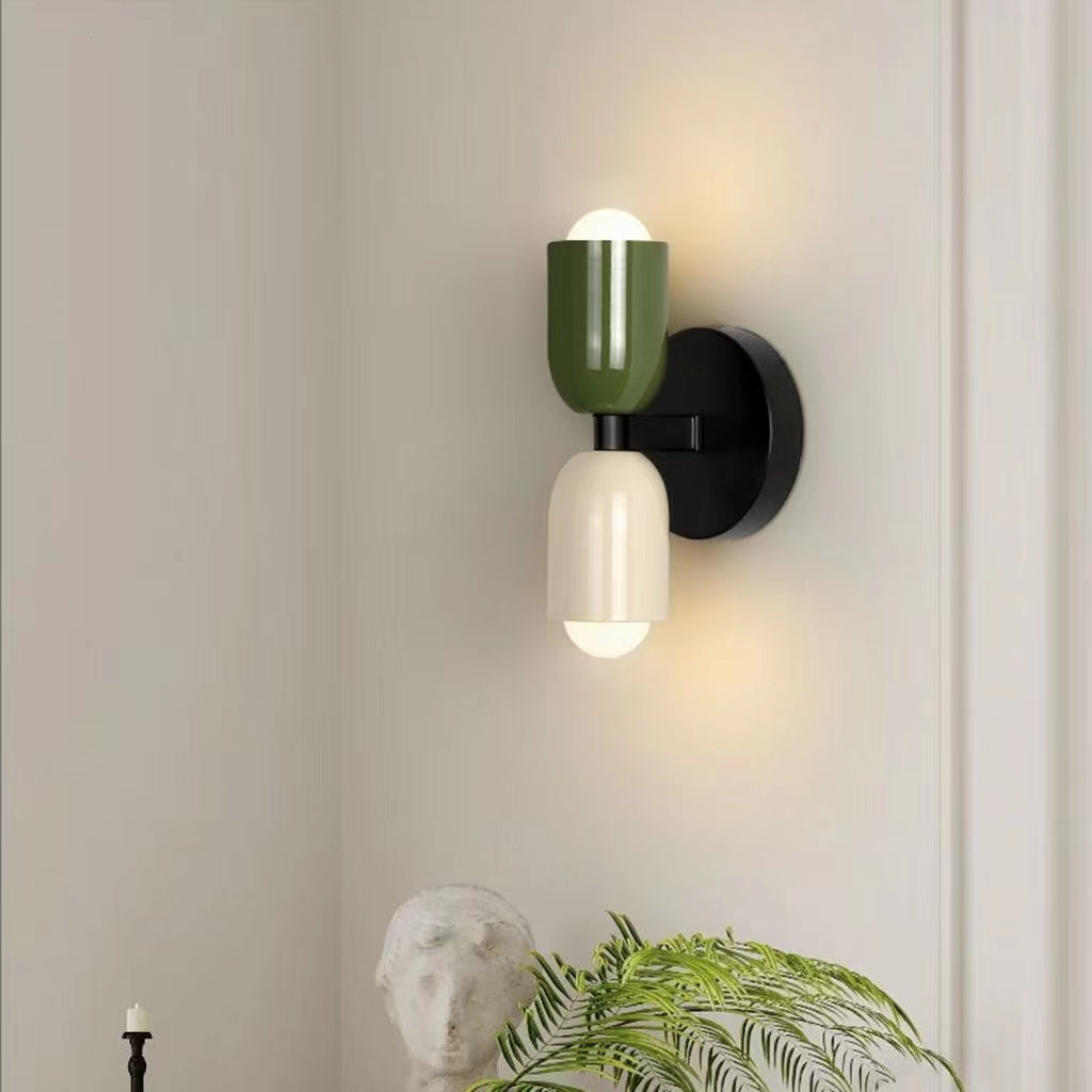 Modern Macaron Up Down Wall Light