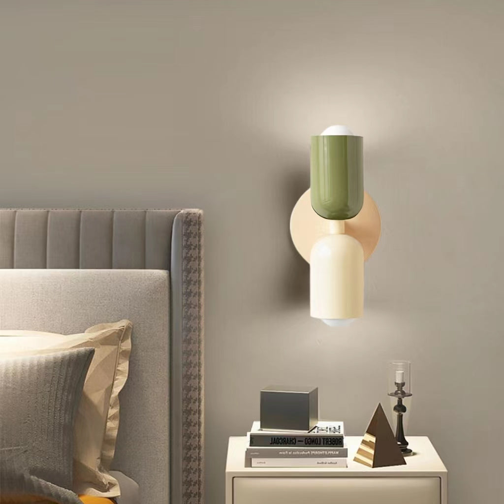 Modern Macaron Up Down Wall Light