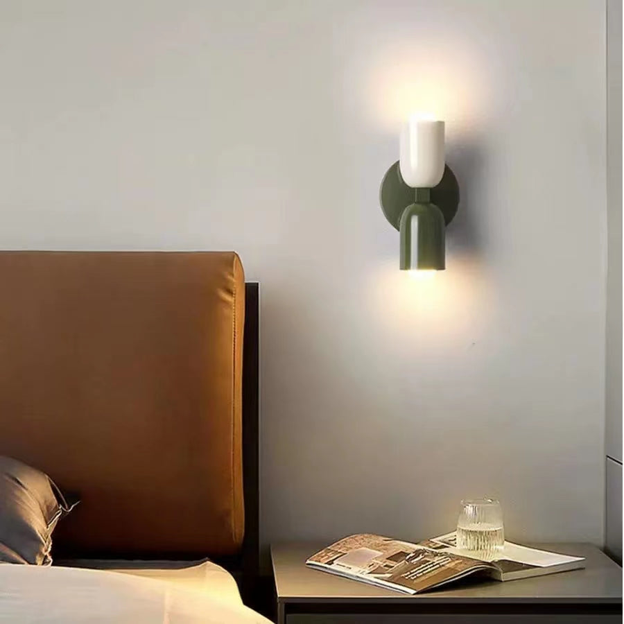 Modern Macaron Up Down Wall Light