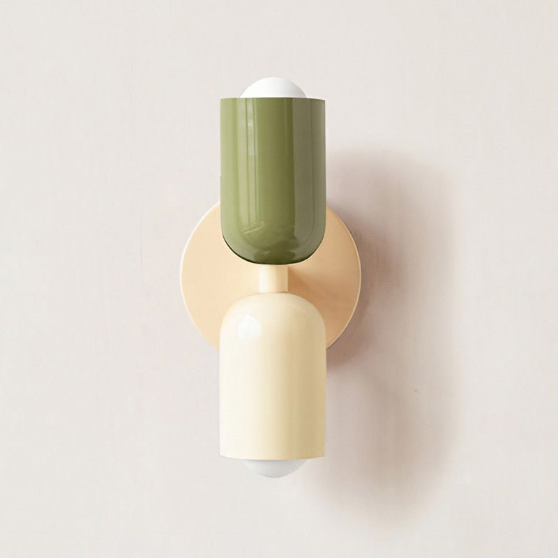 Modern Macaron Up Down Wall Light