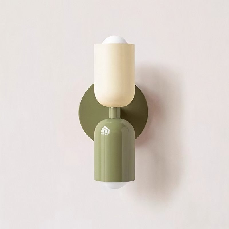 Modern Macaron Up Down Wall Light
