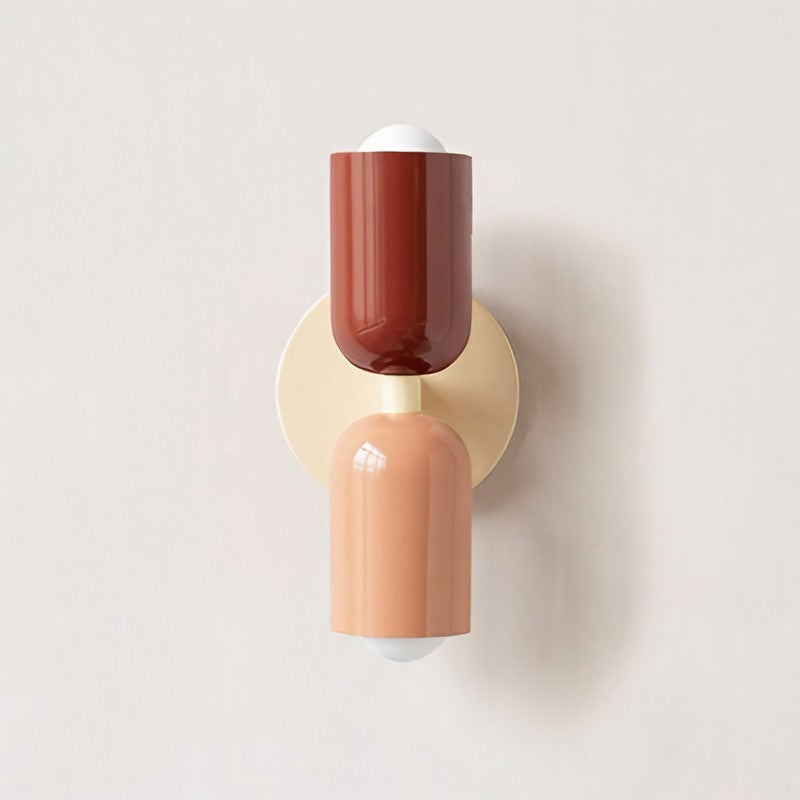 Modern Macaron Up Down Wall Light