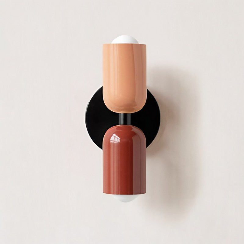 Modern Macaron Up Down Wall Light