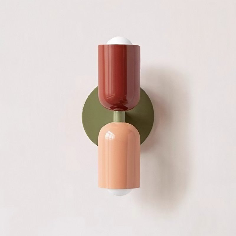 Modern Macaron Up Down Wall Light