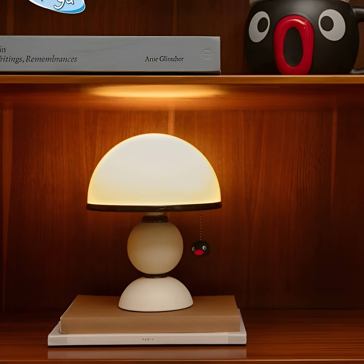 Nordic Cute Acrylic LED Rechargeable Table Lamp