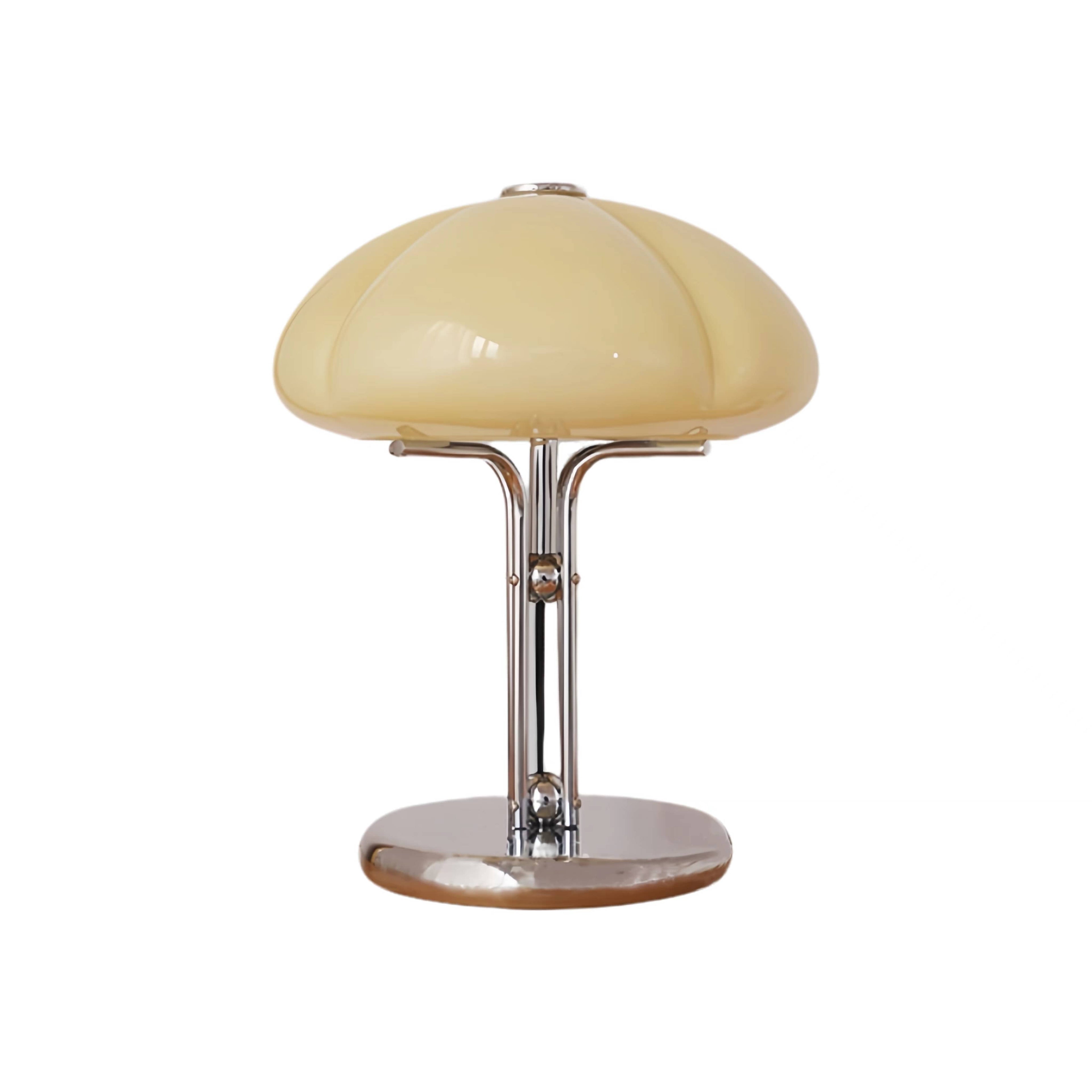 Nordic Bauhaus Pumpkin Glass Table Lamp