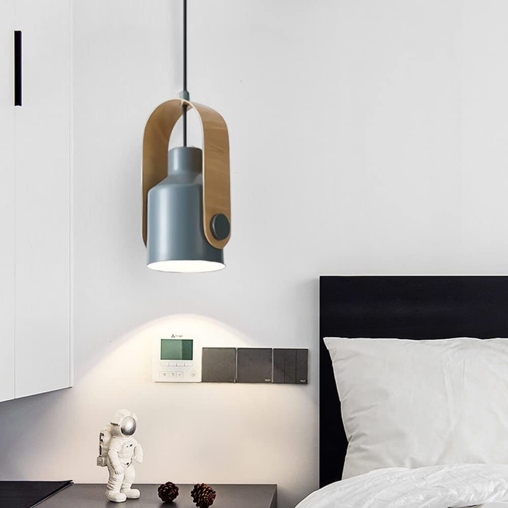 Nordic Bucket Metal LED Pendant Light