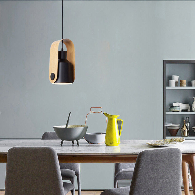 Nordic Bucket Metal LED Pendant Light
