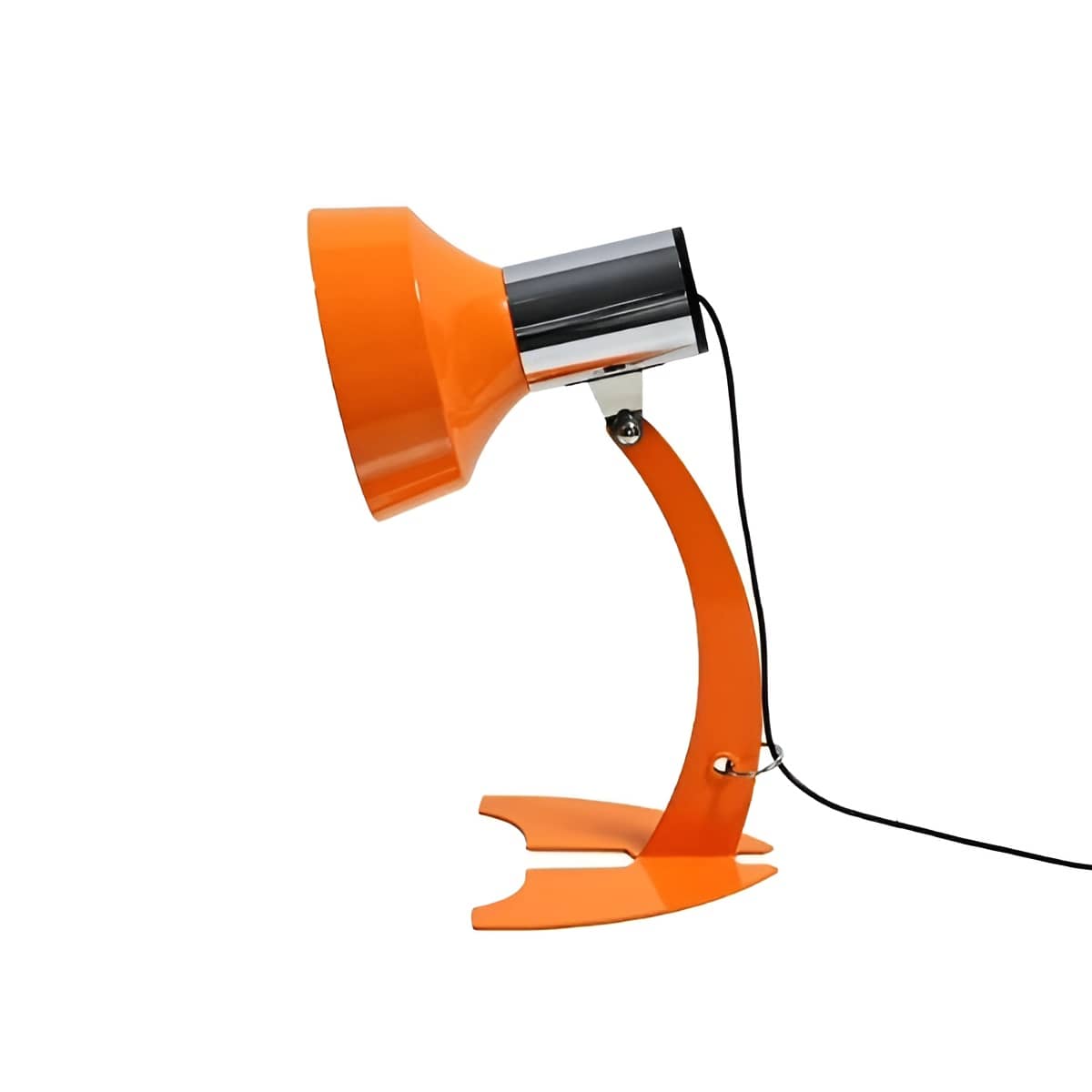 Industrial Fish Tail Arch Metal Table Lamp