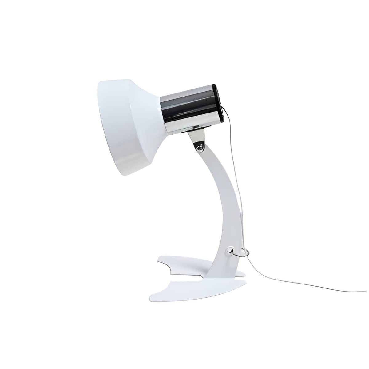 Industrial Fish Tail Arch Metal Table Lamp