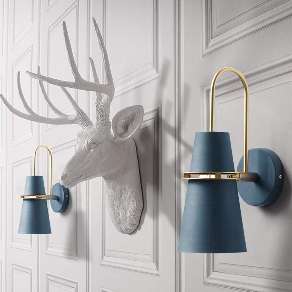 Nordic Horn Bucket Modern Wall Light
