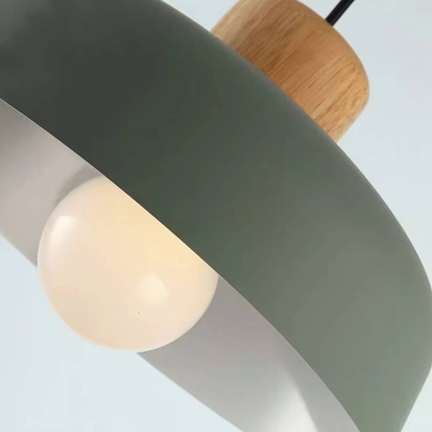 Nordic Macaron Bowl Shaped Pendant Light