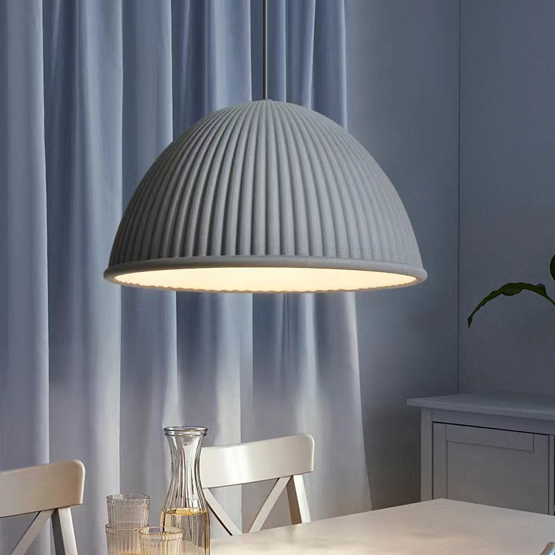 Nordic Macaron Resin Cream Pendant Light
