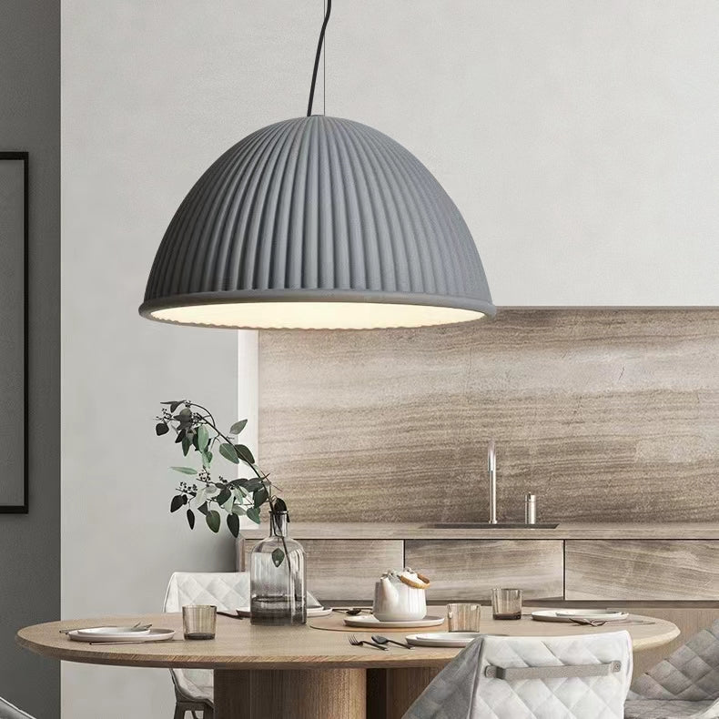 Nordic Macaron Resin Cream Pendant Light
