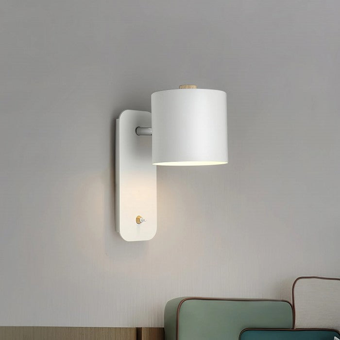 Nordic Minimalist Rotatable Cylinder Wall Light