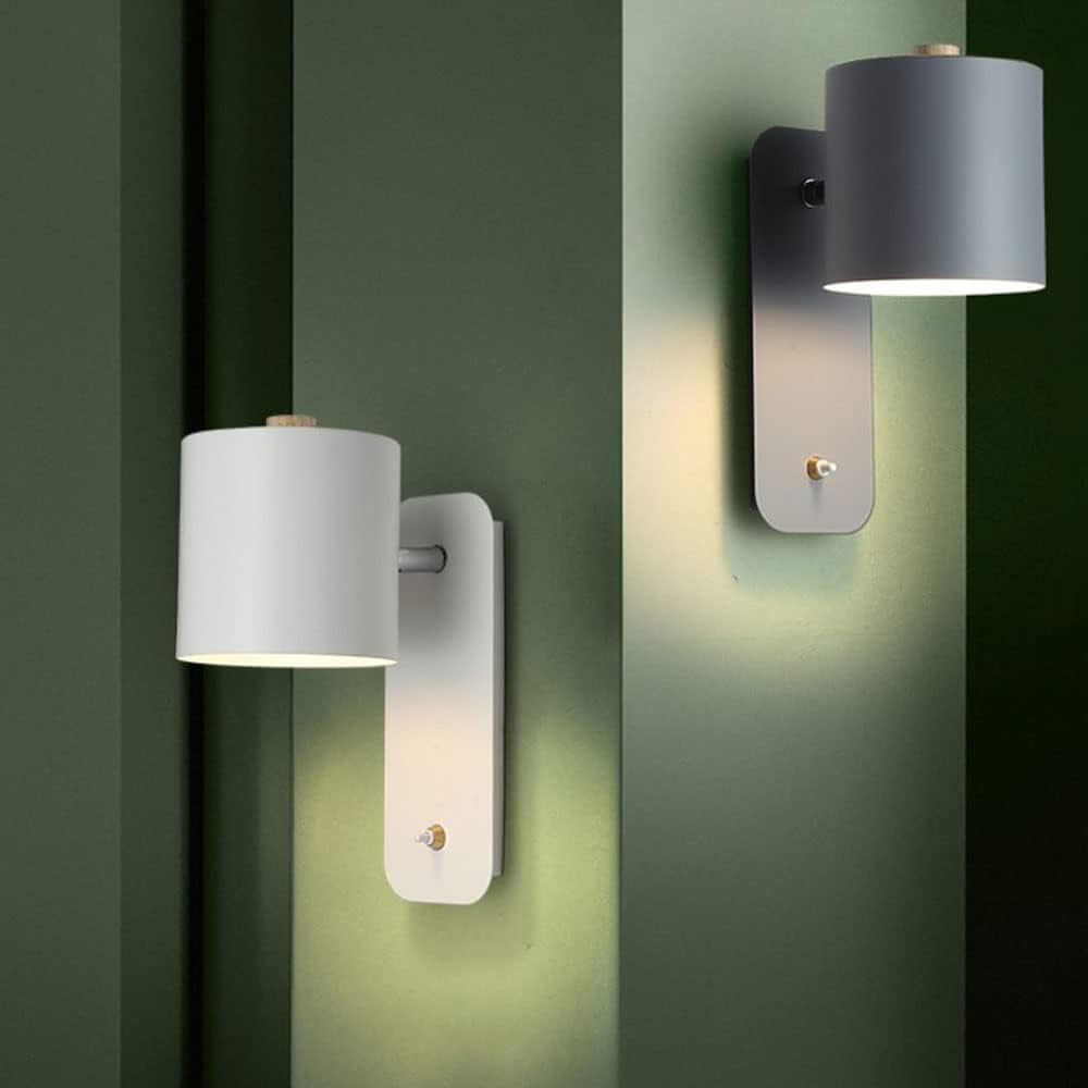 Nordic Minimalist Rotatable Cylinder Wall Light