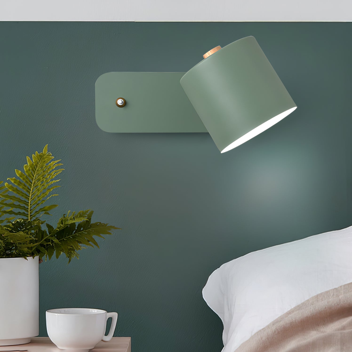 Nordic Minimalist Rotatable Cylinder Wall Light
