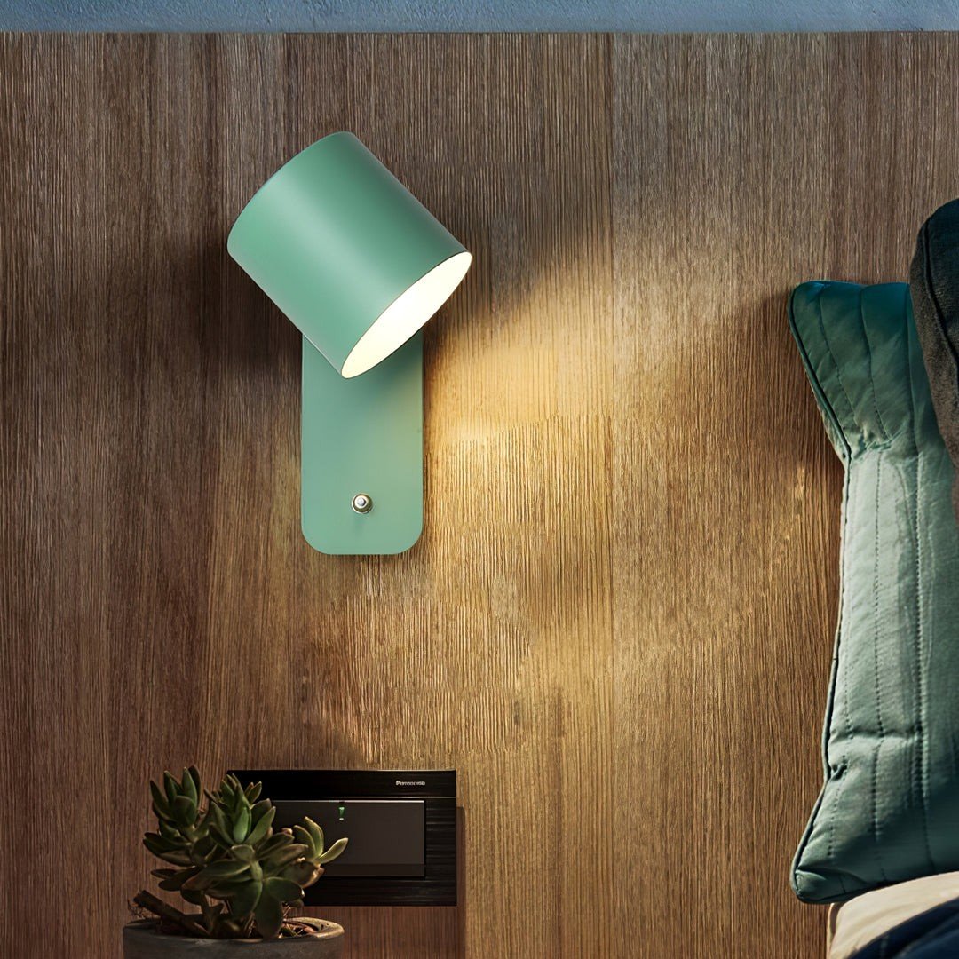 Nordic Minimalist Rotatable Cylinder Wall Light