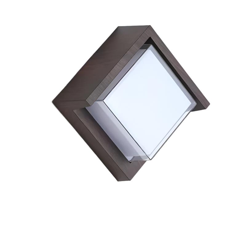 Nordic Minimalist Waterproof Square Wall Light