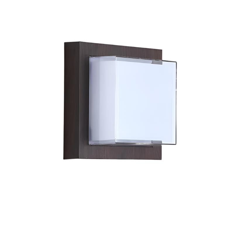 Nordic Minimalist Waterproof Square Wall Light