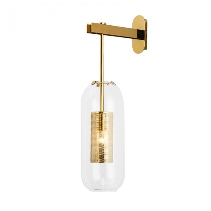 Nordic Modern Glass Industrial Style Wall Light