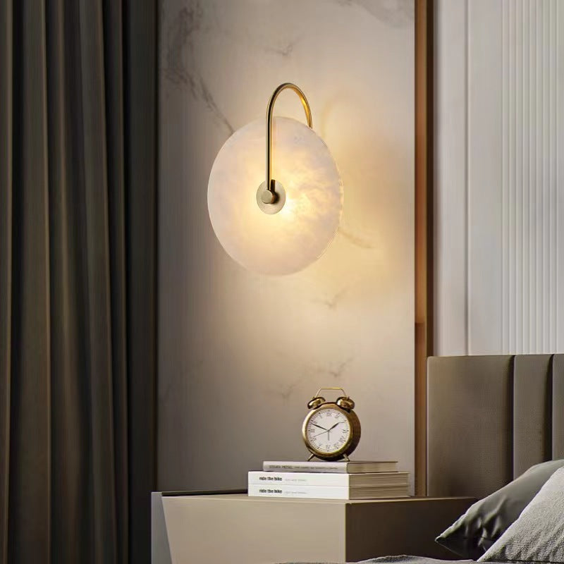 Nordic Modern Natural Marble Wall Light