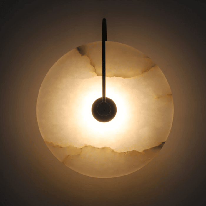 Nordic Modern Natural Marble Wall Light