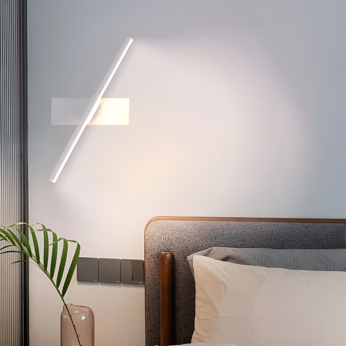 Nordic Rotatable LED Long Strip Wall Light