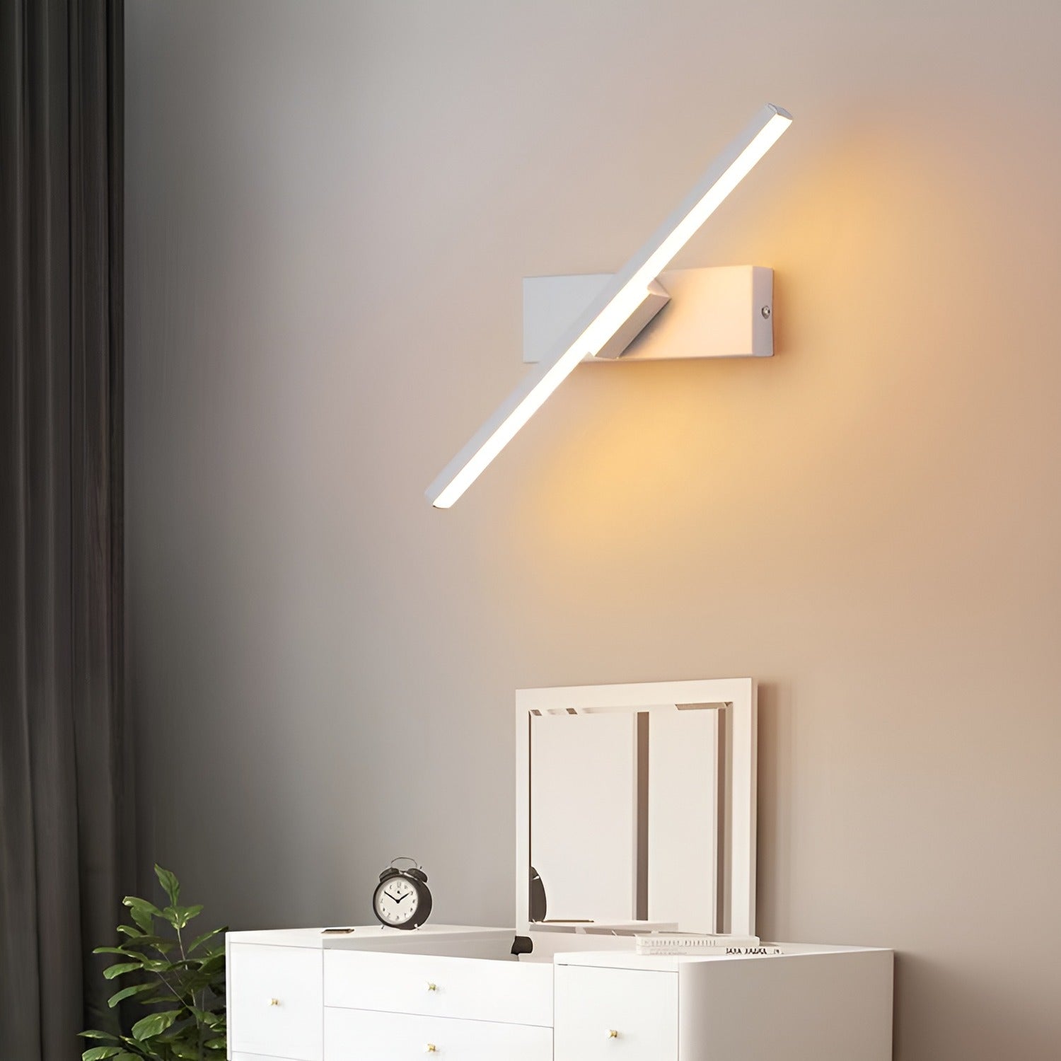 Nordic Rotatable LED Long Strip Wall Light