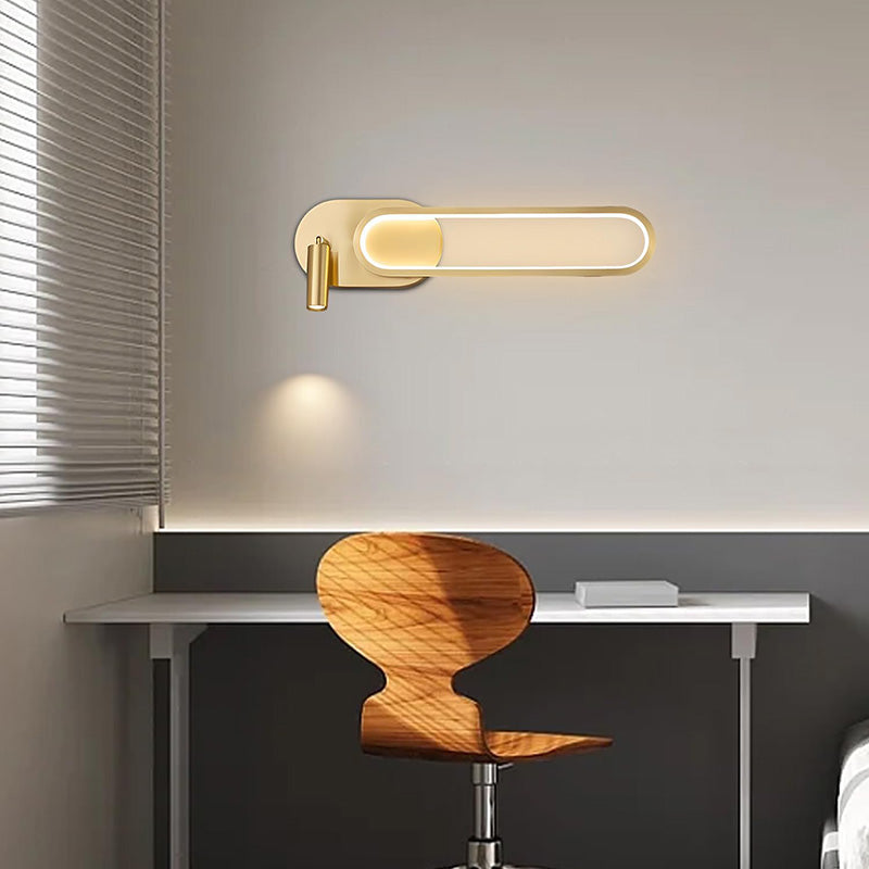 Nordic Style Minimalist Copper Wall Light
