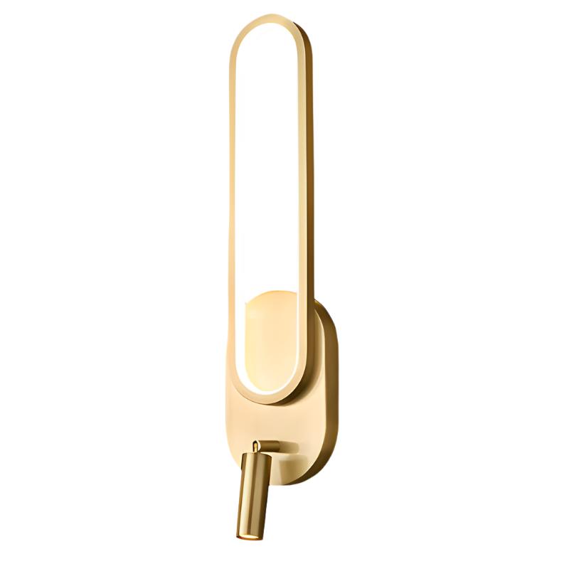 Nordic Style Minimalist Copper Wall Light