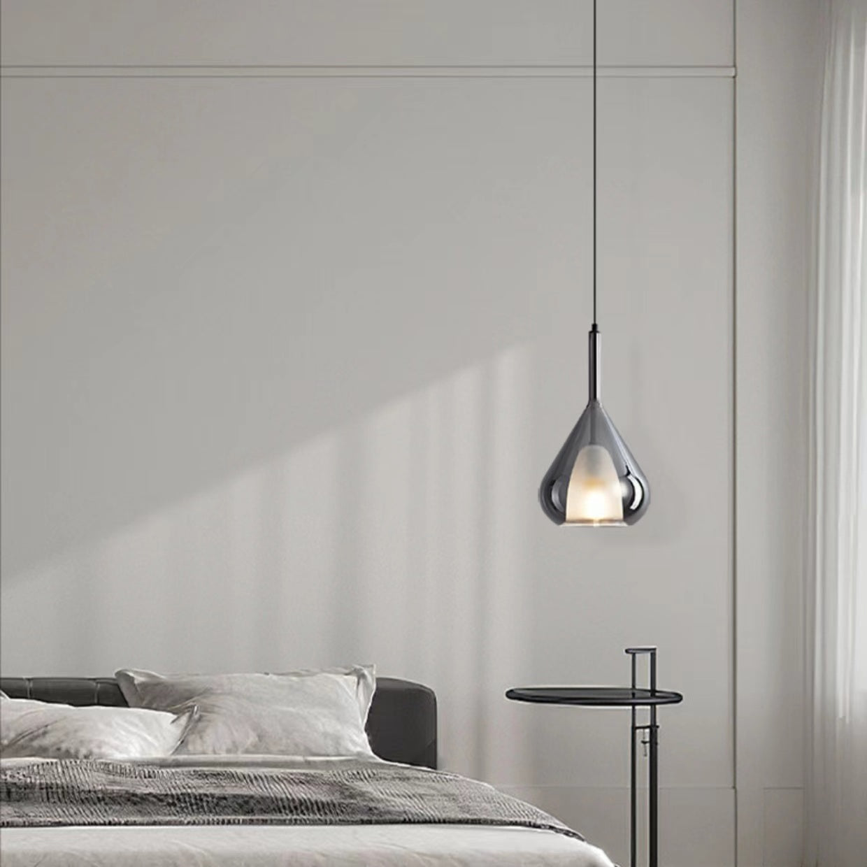 Nordic Water Drop Glass Pendant Light