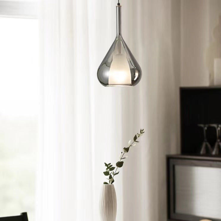 Nordic Water Drop Glass Pendant Light