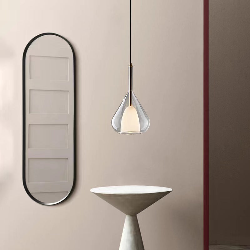 Nordic Water Drop Glass Pendant Light