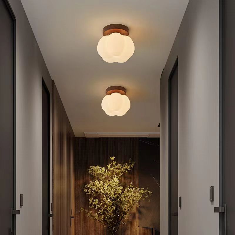 Nordic White Crown Cloud Ceiling Light