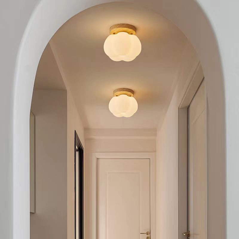 Nordic White Crown Cloud Ceiling Light