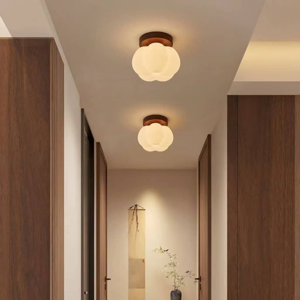 Nordic White Crown Cloud Ceiling Light