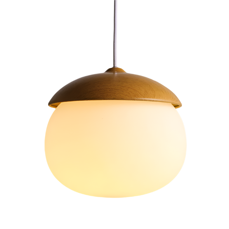 Nut Nordic Creative Glass Pendant Light