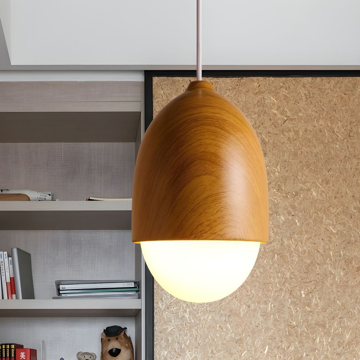 Nut Nordic Creative Glass Pendant Light