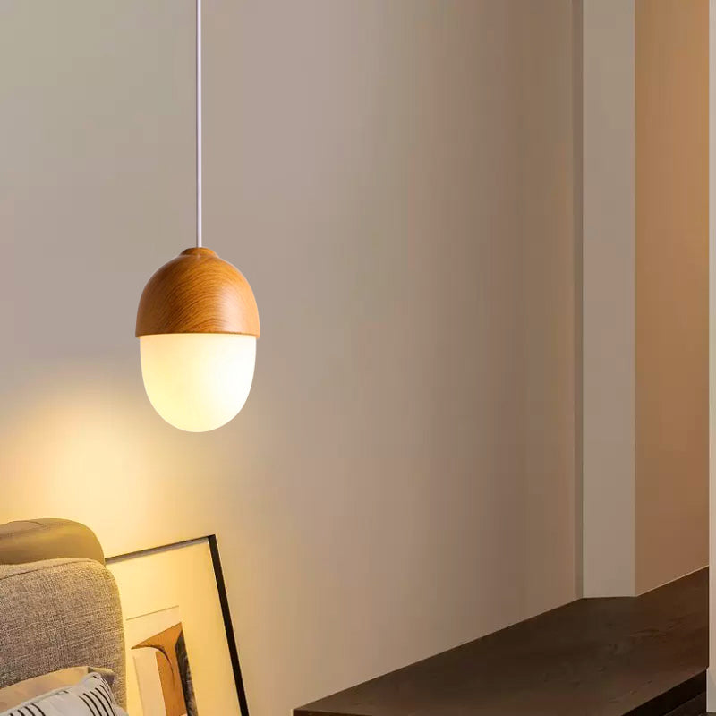 Nut Nordic Creative Glass Pendant Light