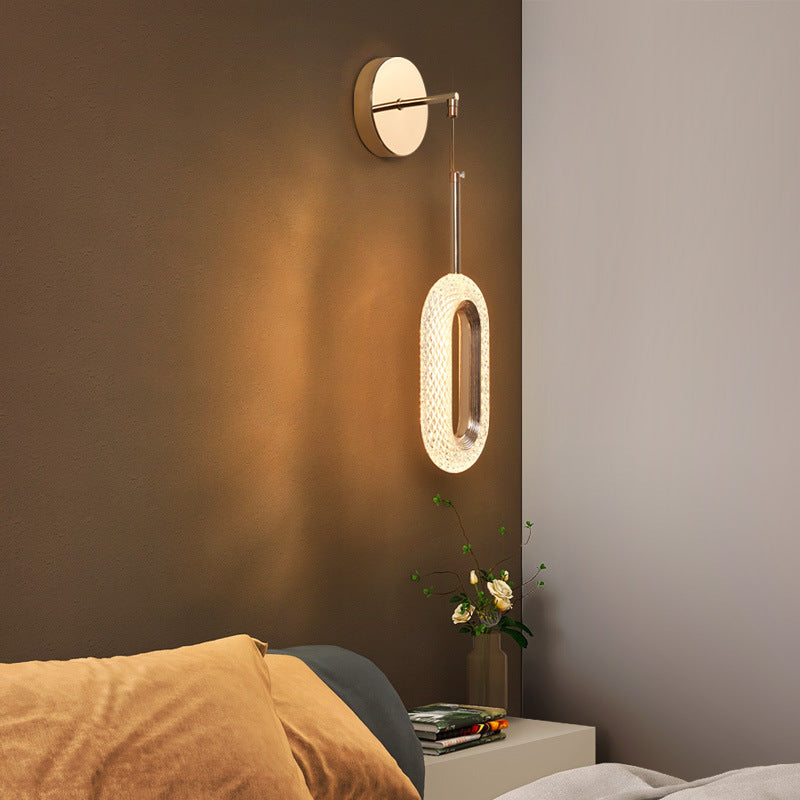 Oval Modern Acrylic Nordic Wall Light