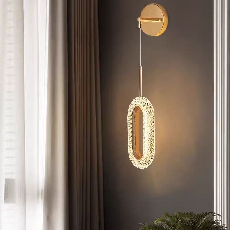 Oval Modern Acrylic Nordic Wall Light