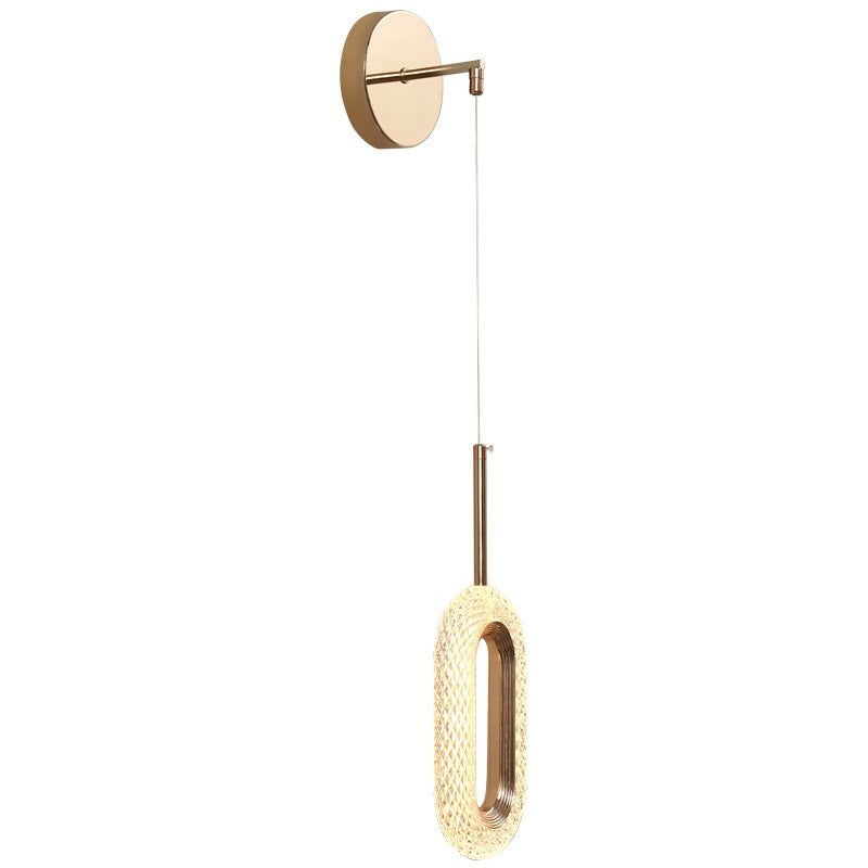 Oval Modern Acrylic Nordic Wall Light