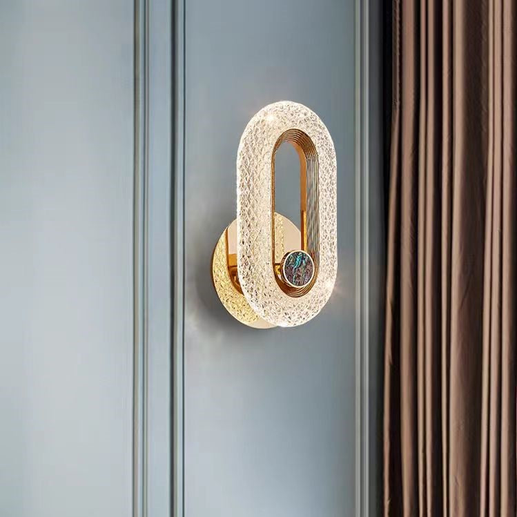 Oval Modern Acrylic Nordic Wall Light