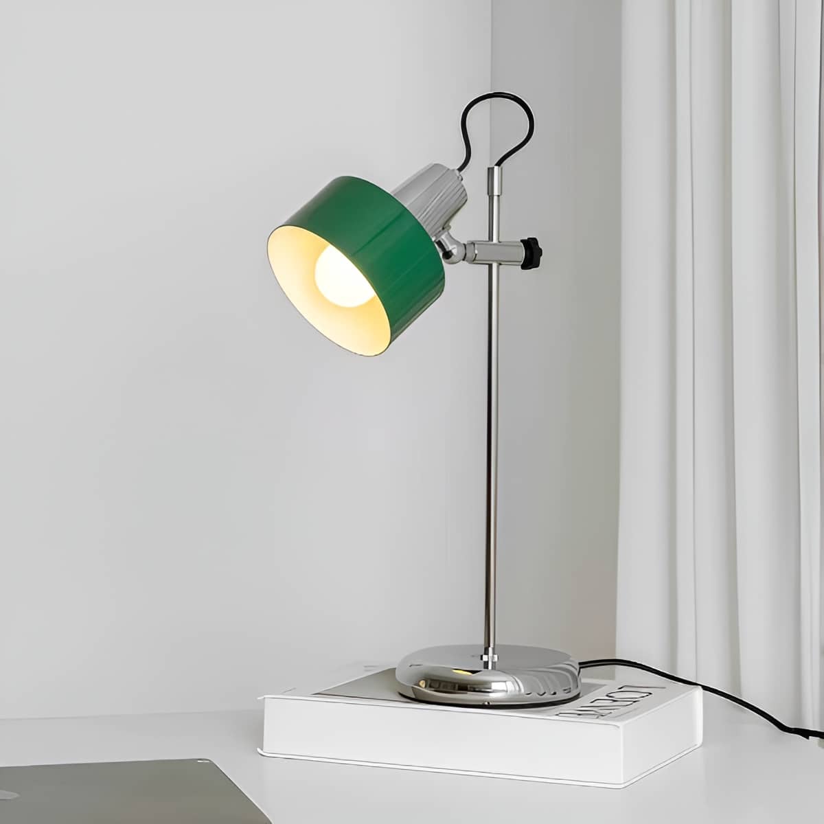 Rechargeable Cylinder Bauhaus Industrial Desk Lamp