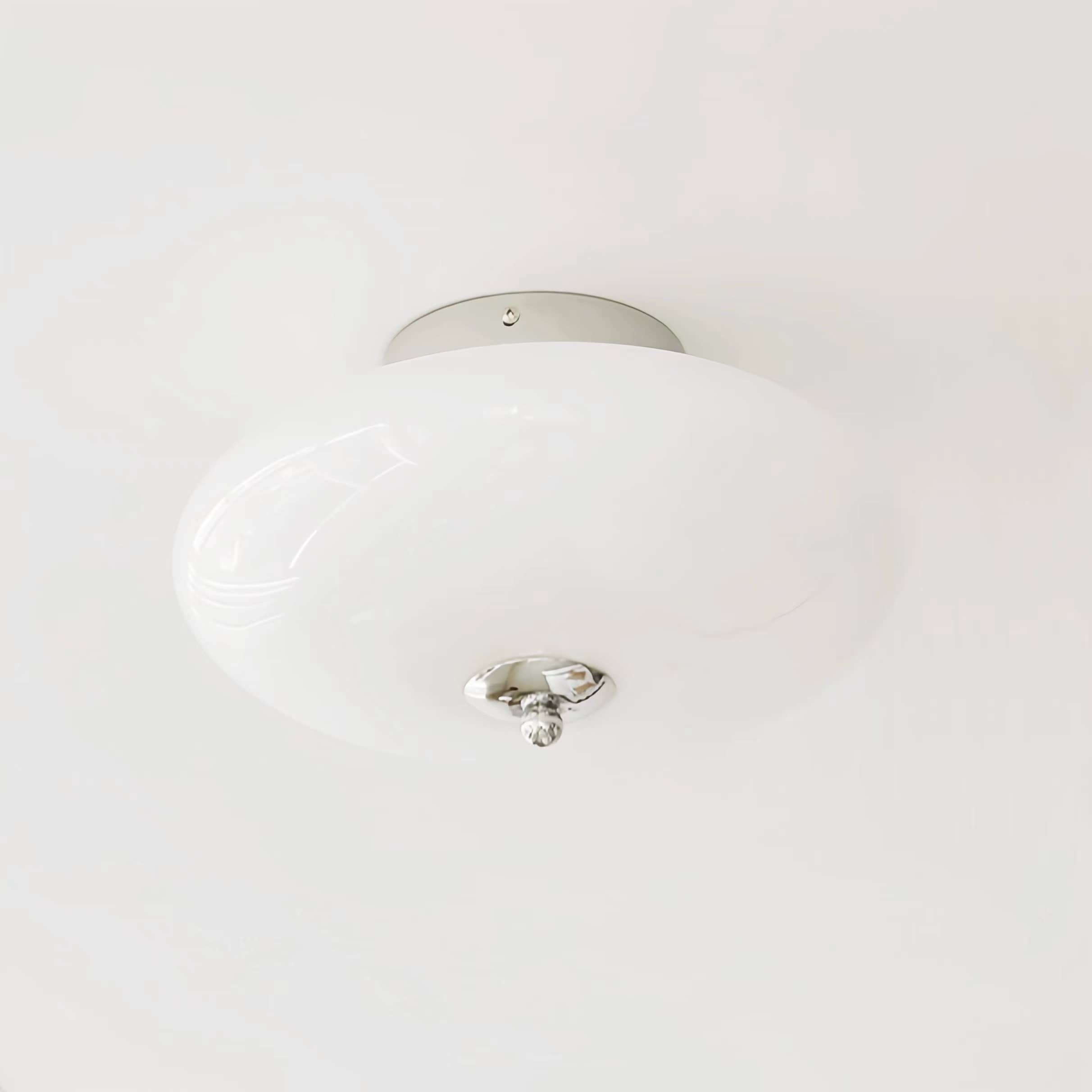 Retro Bauhaus Dome Glass Ceiling Light