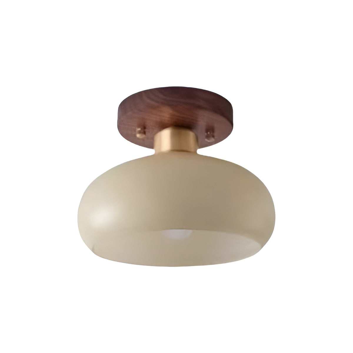 Bauhaus Round Retro Glass Ceiling Light