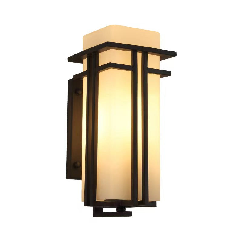 Retro Japanese Style Outdoor Wall Light
