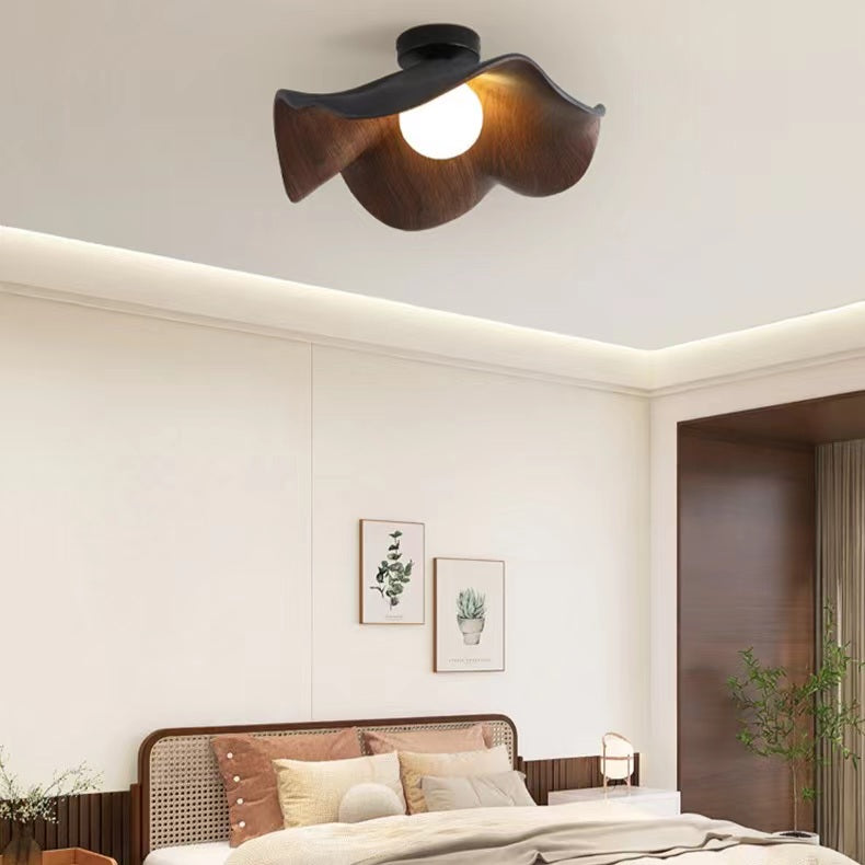 Scandinavian Artistic Lotus Leaf Ceiling Light