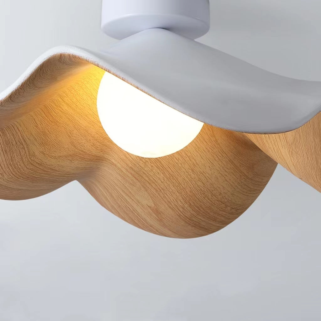 Scandinavian Artistic Lotus Leaf Ceiling Light